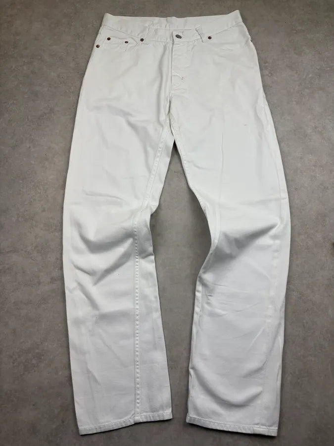 2000s Gucci White Denim Jeans FoQXCjX 3