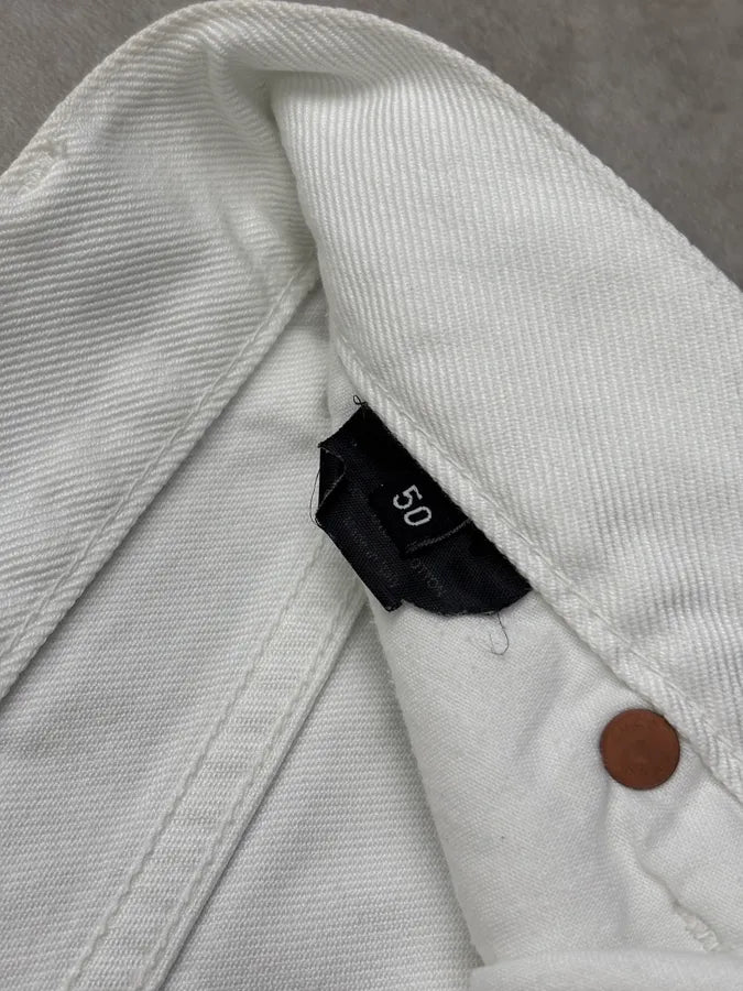2000s Gucci White Denim Jeans FoQXCjX 9