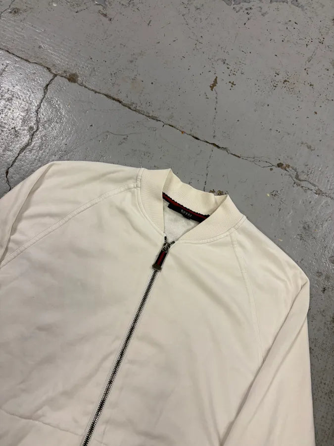 AW2006 Gucci White Propaganda Zip-up  Sweater DnrAWaa 4