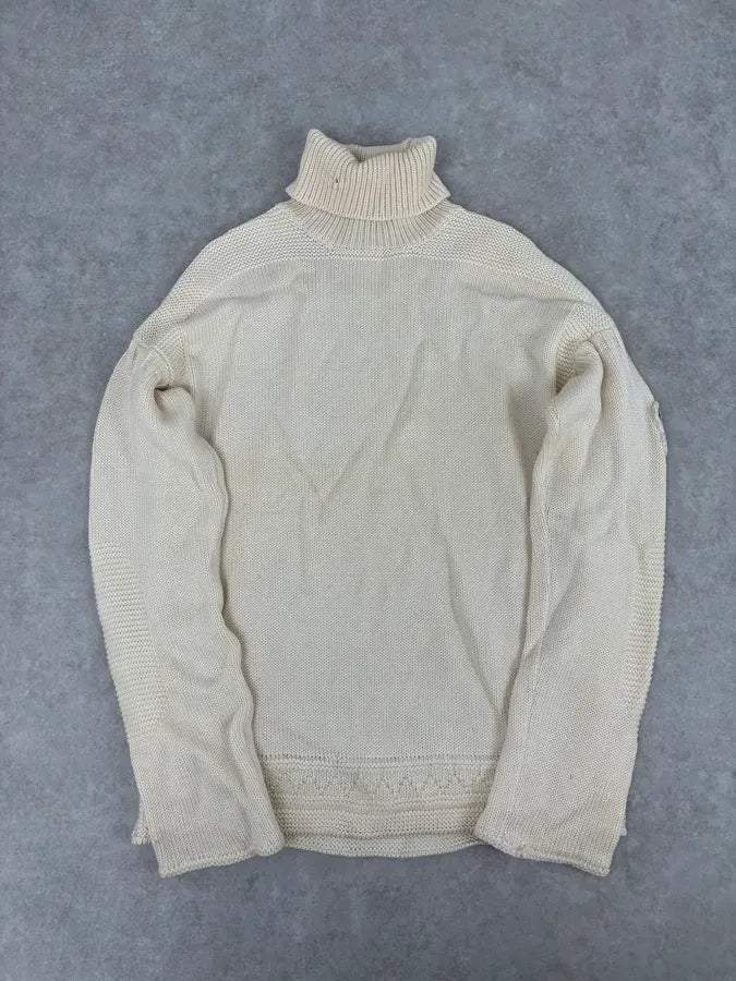 Gucci Wool Creamy White Signature Turtleneck XgVovwn 4