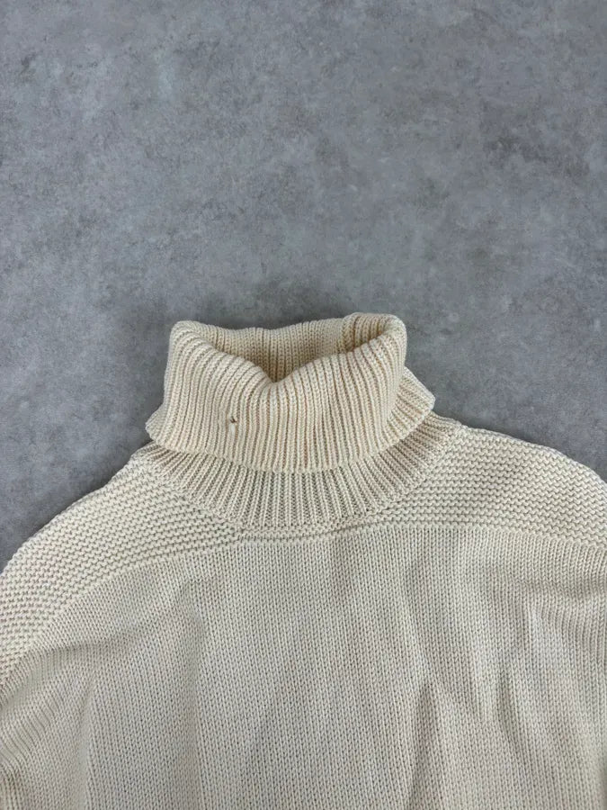 Gucci Wool Creamy White Signature Turtleneck XgVovwn 5