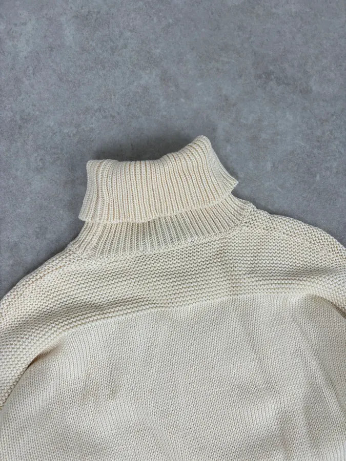 Gucci Wool Creamy White Signature Turtleneck XgVovwn 7