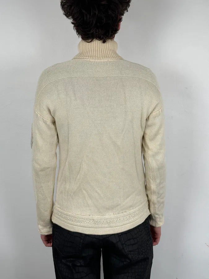 Gucci Wool Creamy White Signature Turtleneck XgVovwn 2