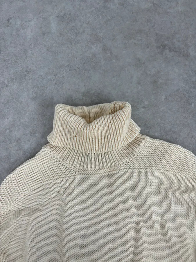 Gucci Wool Creamy White Signature Turtleneck XgVovwn 5