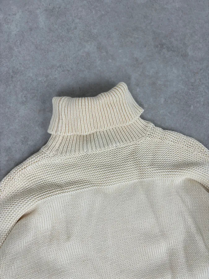 Gucci Wool Creamy White Signature Turtleneck XgVovwn 7