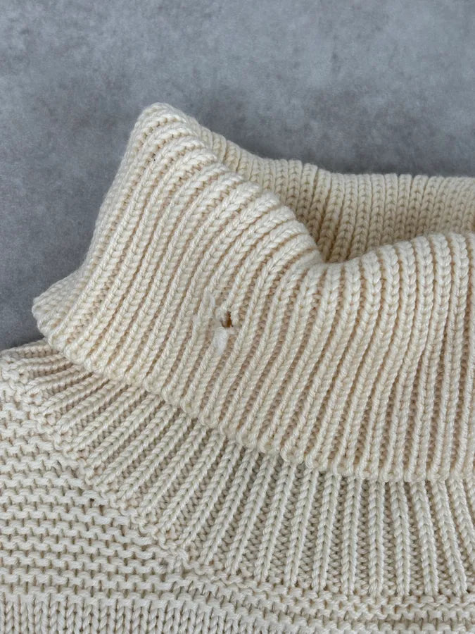 Gucci Wool Creamy White Signature Turtleneck XgVovwn 11