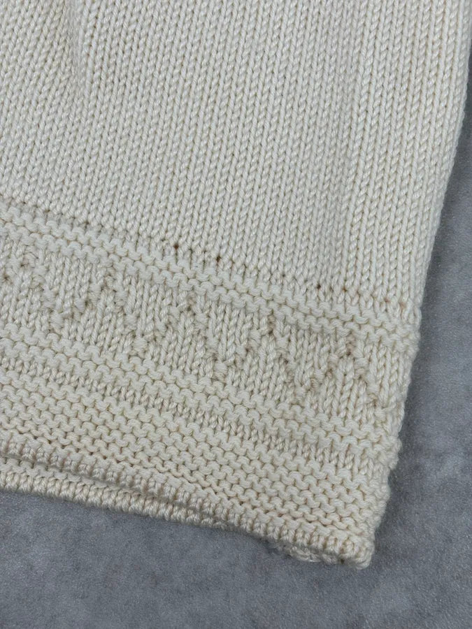 Gucci Wool Creamy White Signature Turtleneck XgVovwn 9