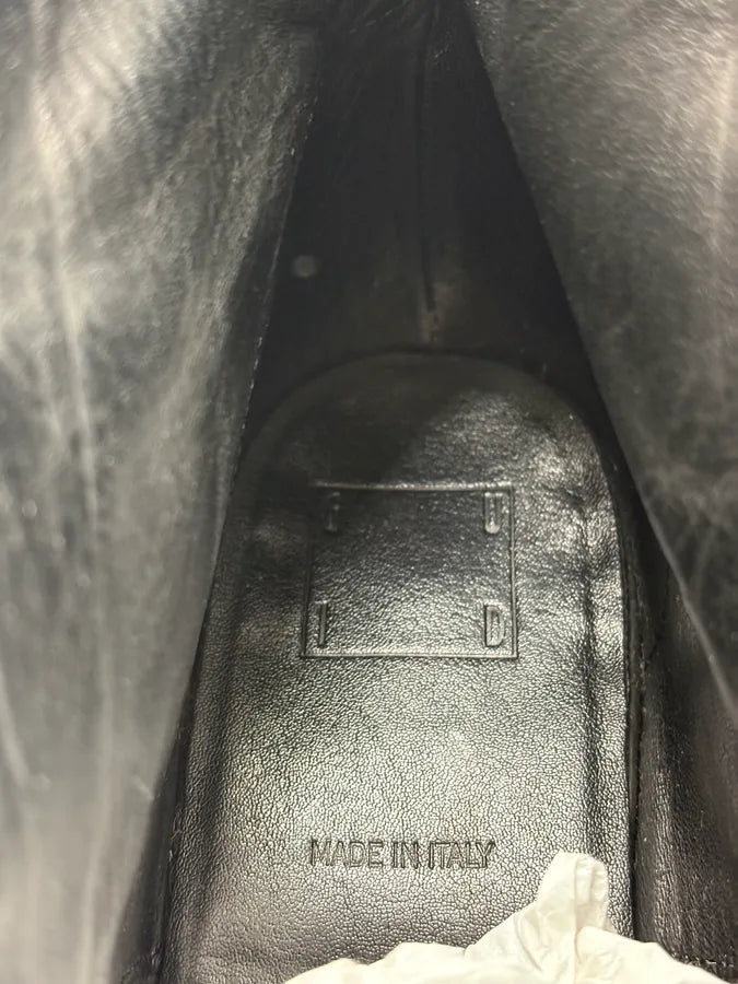 Guidi Black Front Zip Leather Ankle Boots OXdhaeO 9