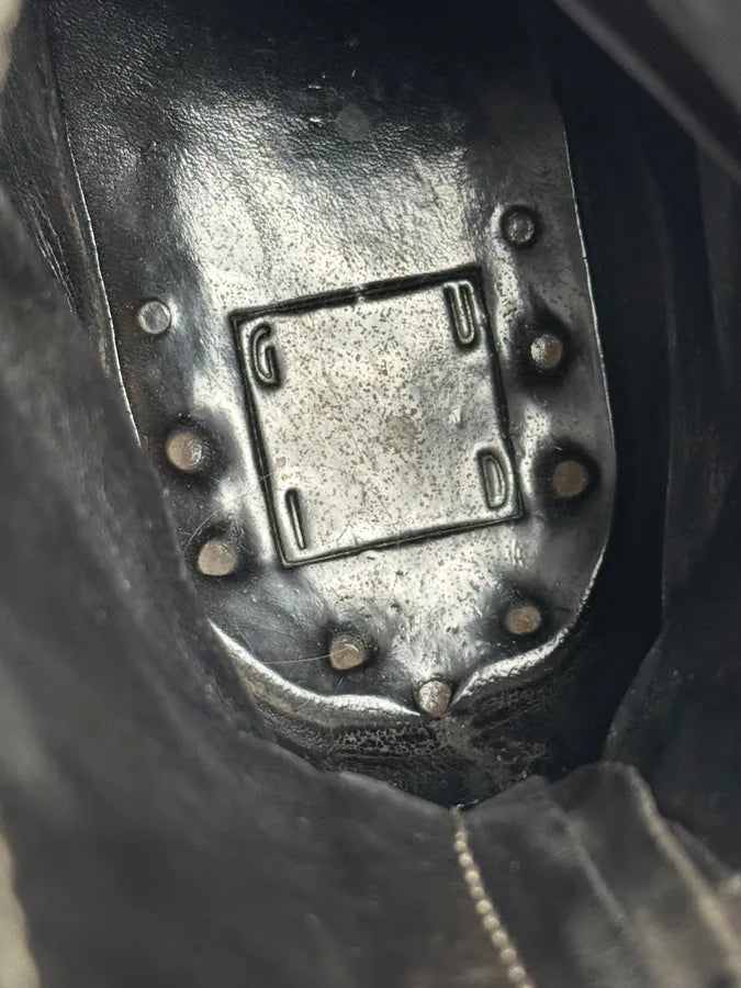 Guidi Brown Eroded Leather Back Zip Boots OWZsIcV 8