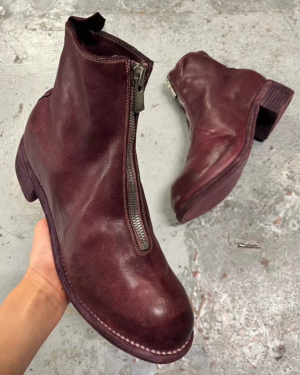 Guidi PL1 Bordeaux Horse Leather Boots LnRBpQo 0