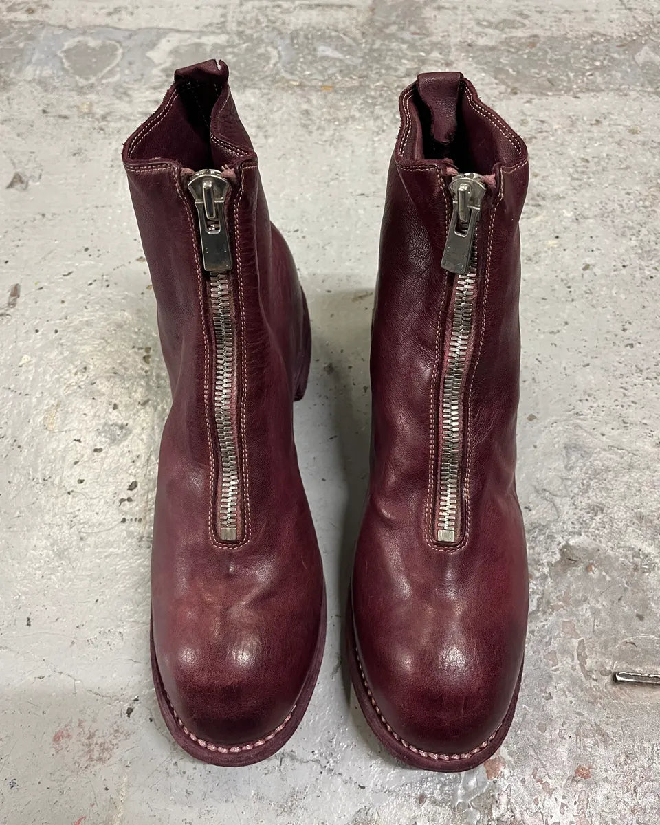 Guidi PL1 Bordeaux Horse Leather Boots LnRBpQo 6