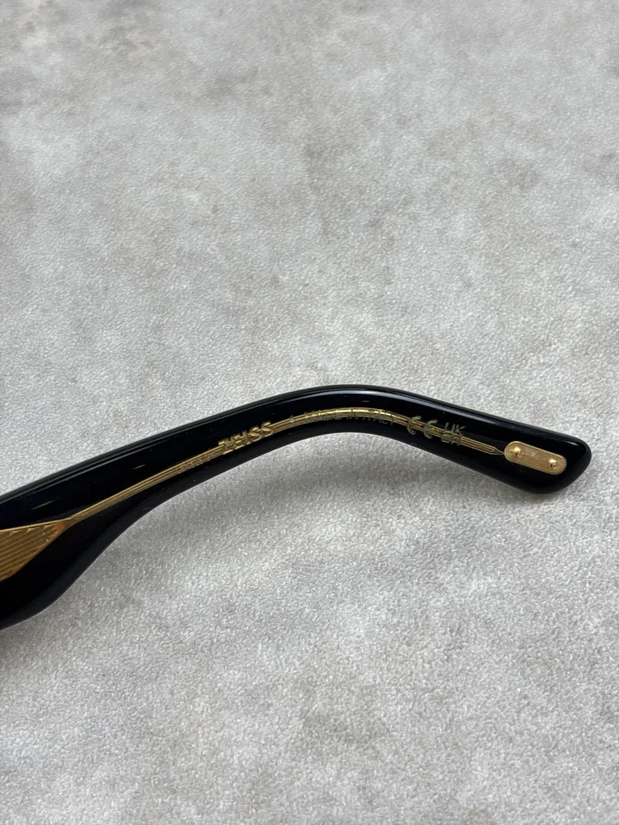 Tom Ford Black Acetate Amber-Lens Sunglasses gynBYOPe 11