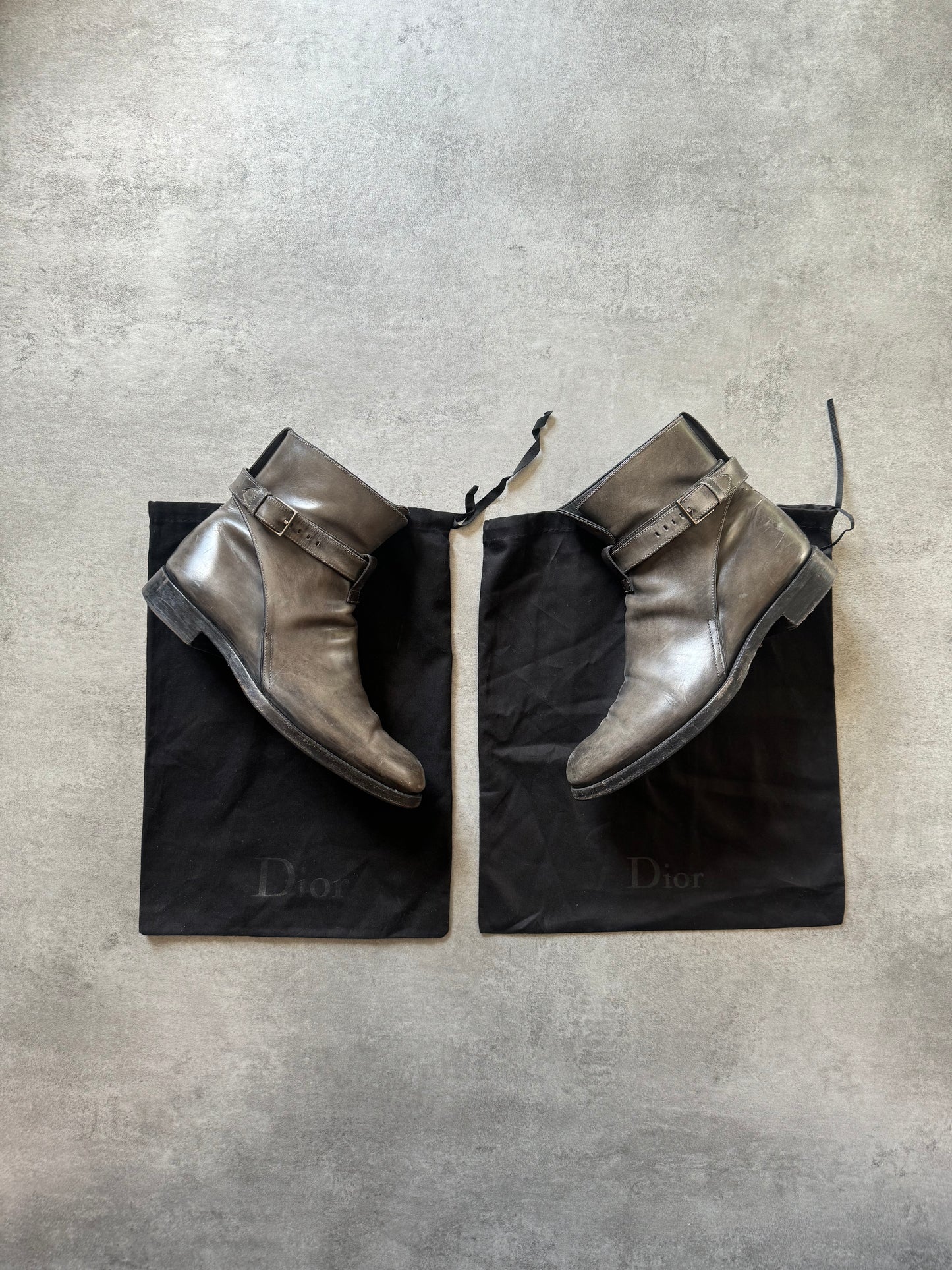 FW2011 Dior Leather Boots by Kris Van Assche (42) - 9