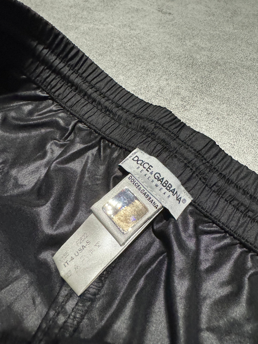 2000s Dolce & Gabbana Black Cozy Straight Jogging Pants (M) - 6