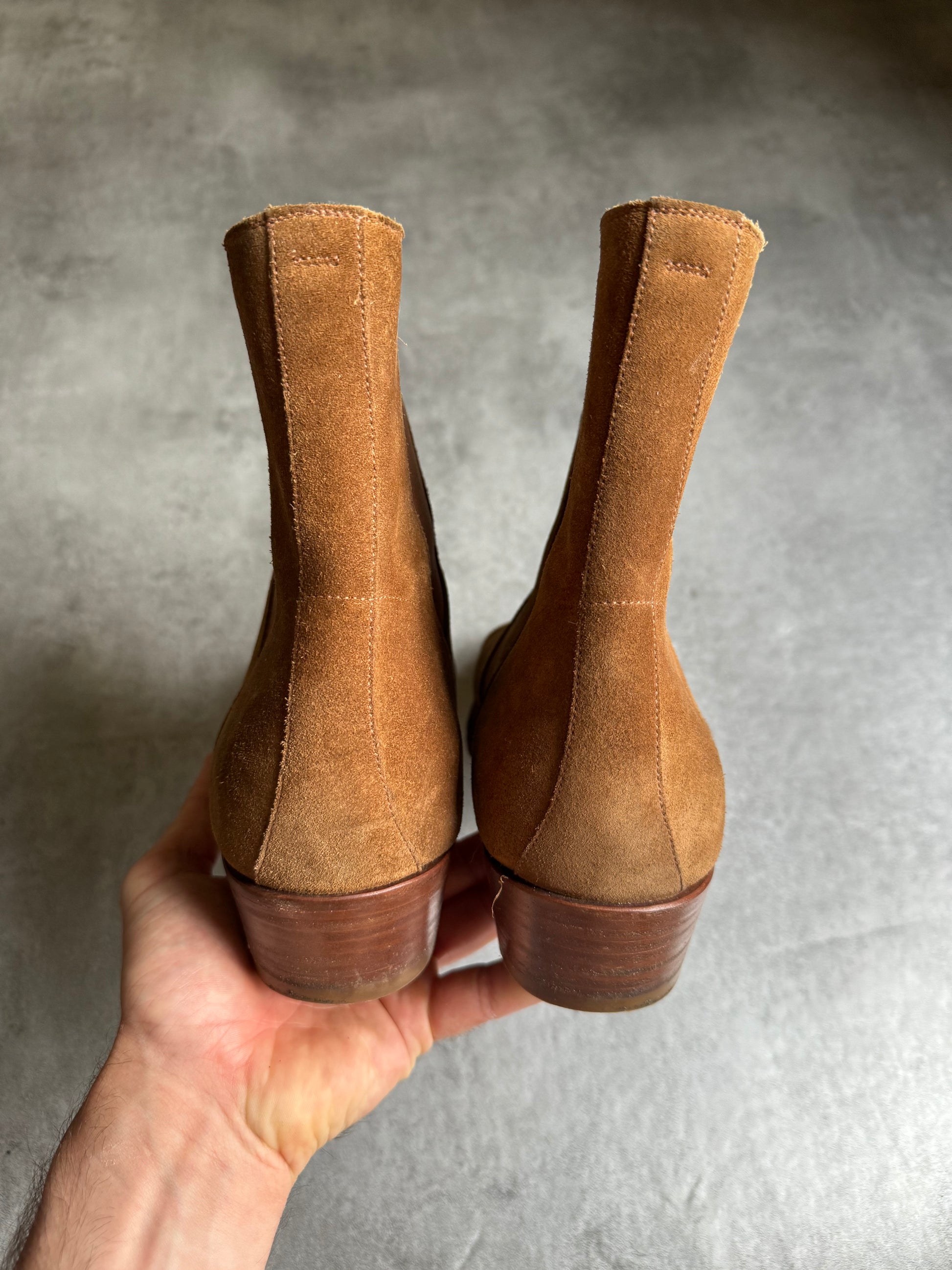 Celine hedi slimane boots on sale