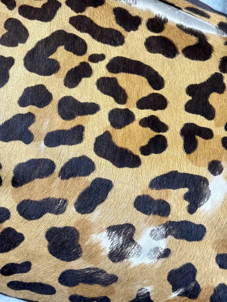2000s Prada Brown Pony Hair Cheetah Top Handle Bag hPJIvquG 7