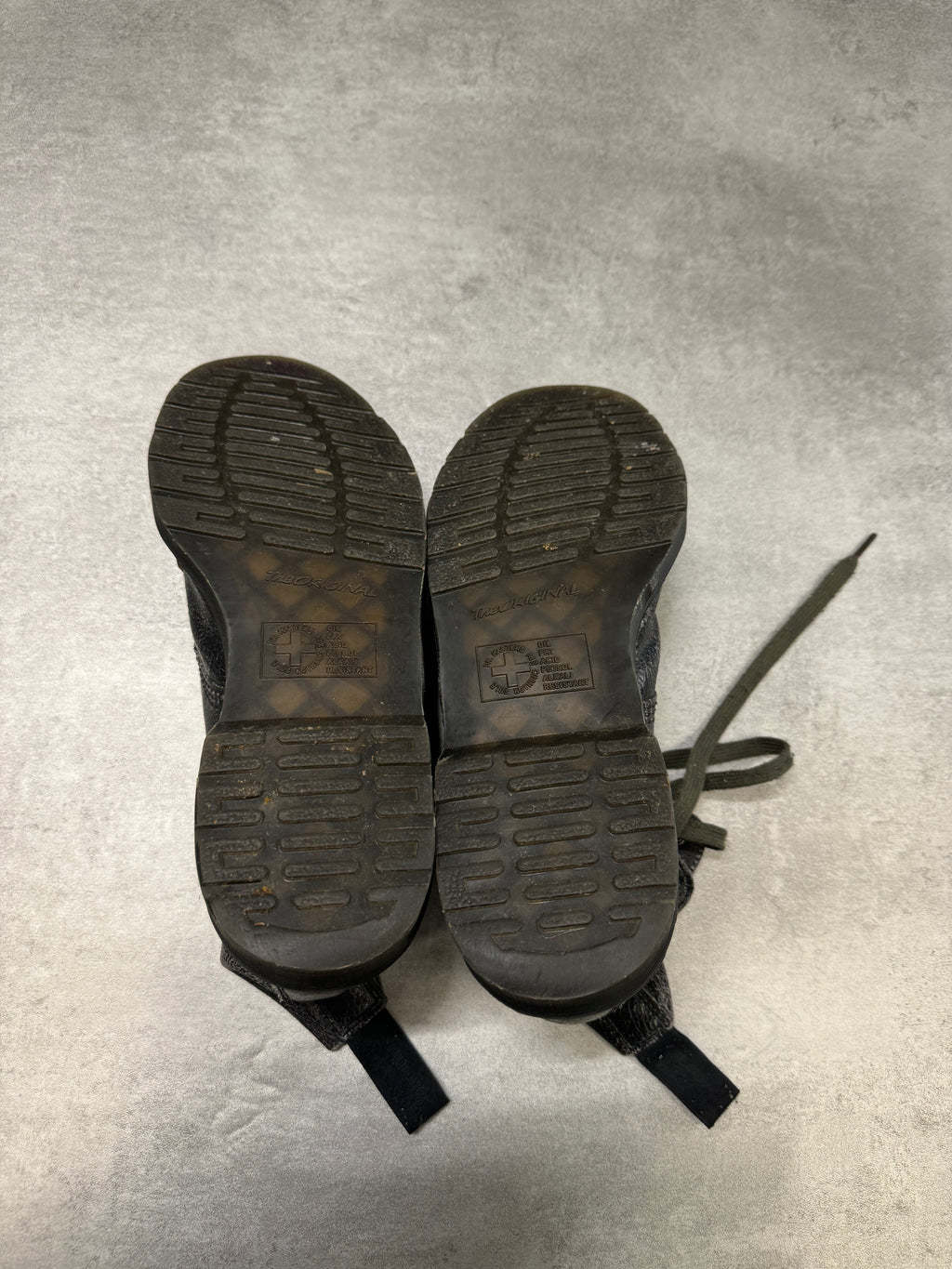 AW2016 Dr Martens x Marni Black Cracked Leather Boots (46) - 6