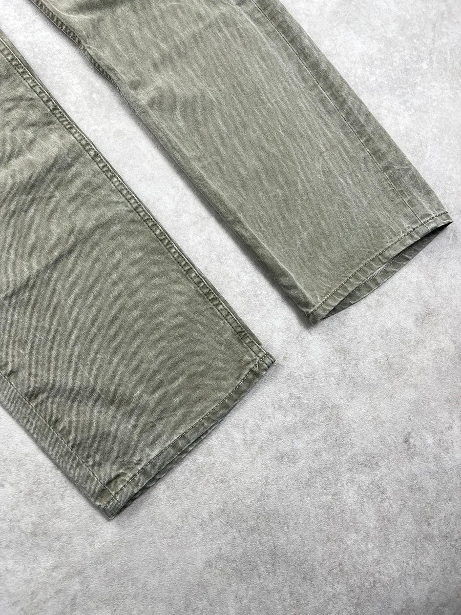 Diesel Waykee Washed Olive Denim Jeans hVUMcujQ 8