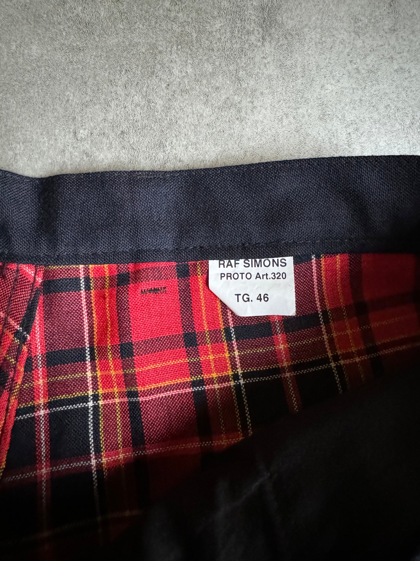 Raf Simons Prototype Classy Navy Pants (M) - 4