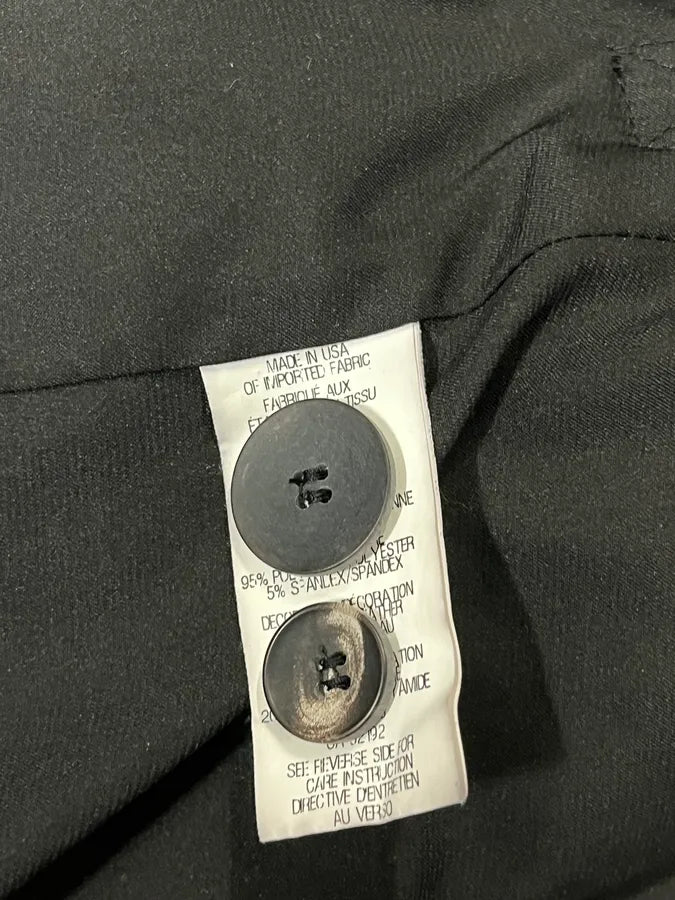 Helmut Lang Asymmetrical Black Blazer Jacket qxDZFzs 11