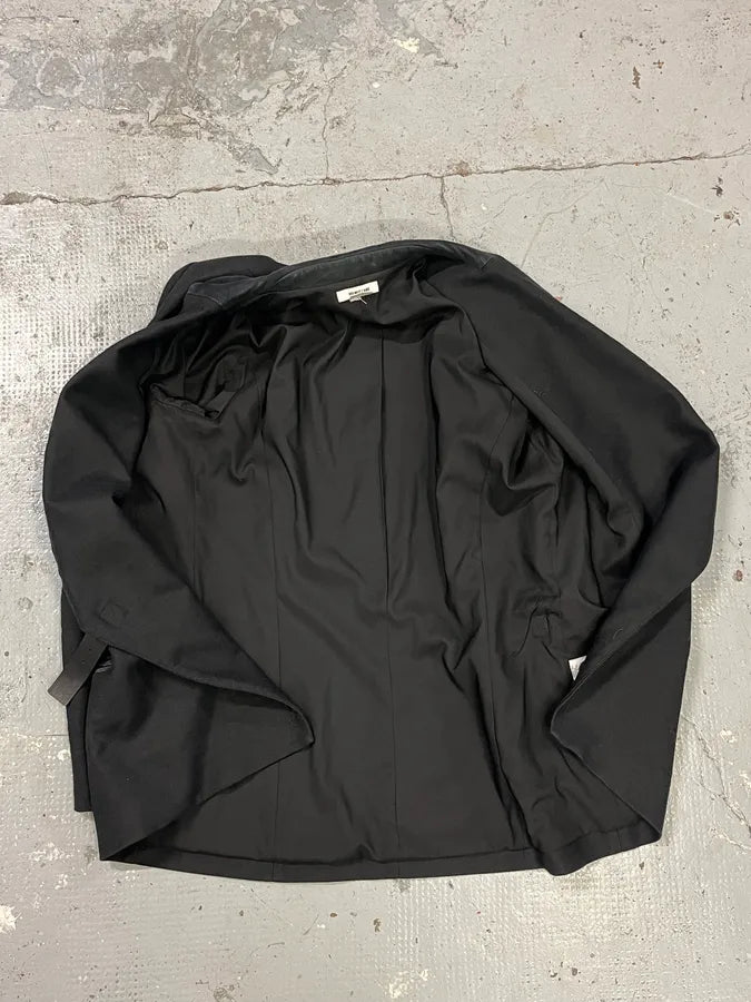 Helmut Lang Asymmetrical Black Blazer Jacket qxDZFzs 7