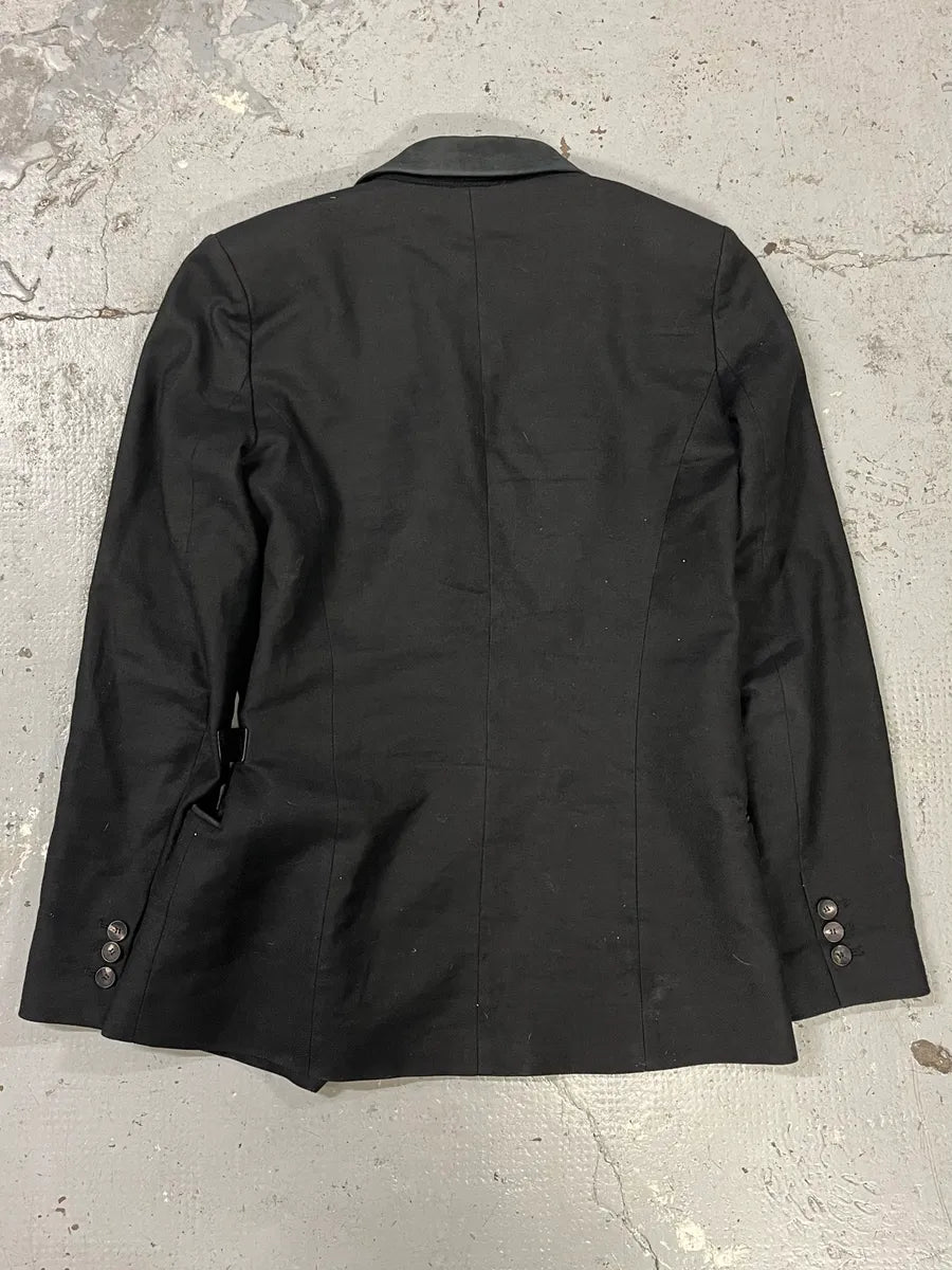 Helmut Lang Asymmetrical Black Blazer Jacket qxDZFzs 5