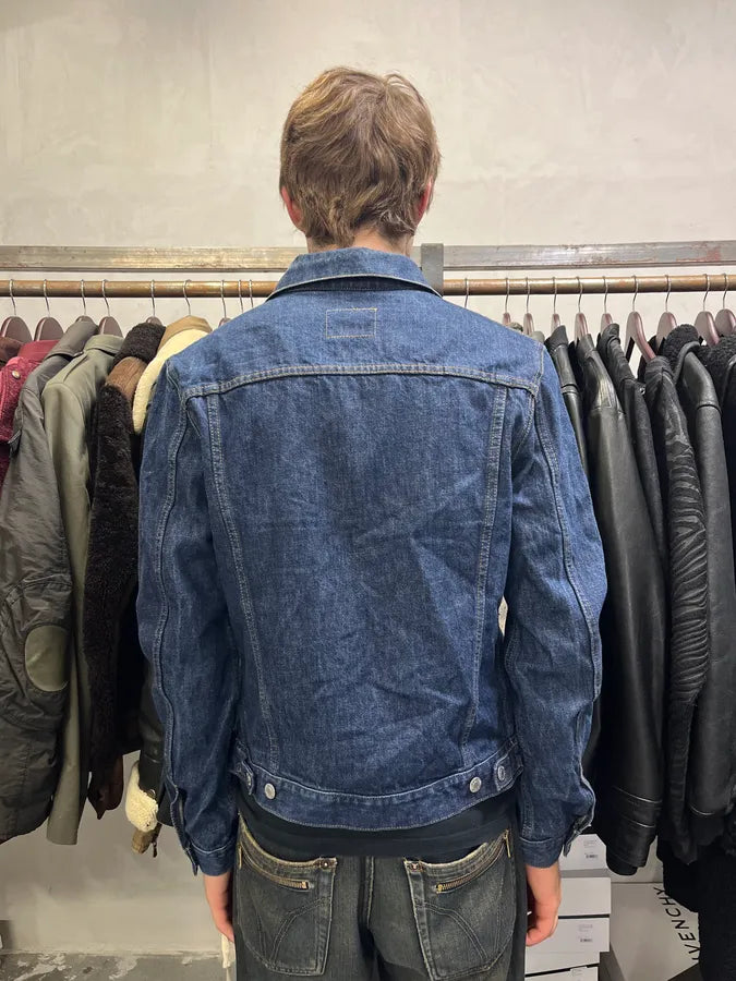 Helmut Lang Blue Denim Trucker Jacket ZXHeOyg 2