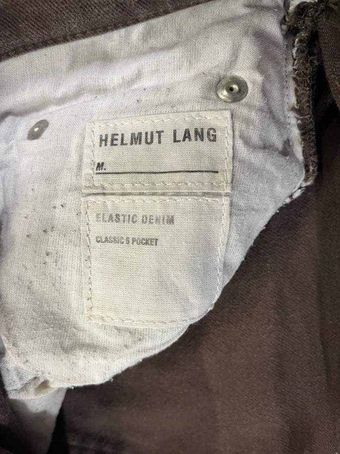 Helmut Lang Brown Classic Faded Pants UlnkBnD 10