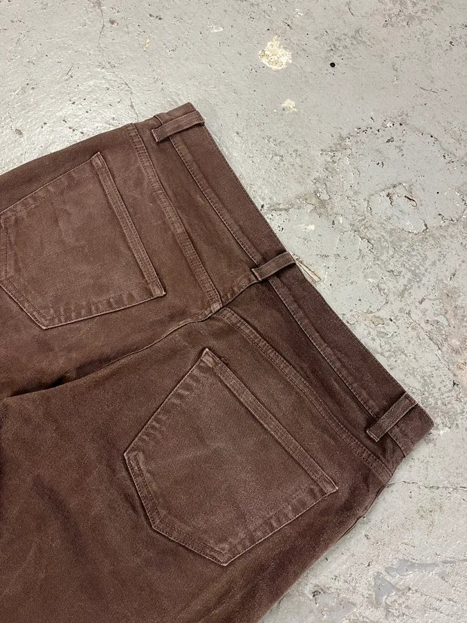 Helmut Lang Brown Classic Faded Pants UlnkBnD 8