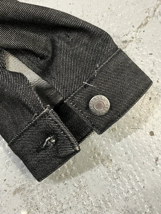 2000s Helmut Lang Classy Grey Denim Jacket pHCnrzW 8