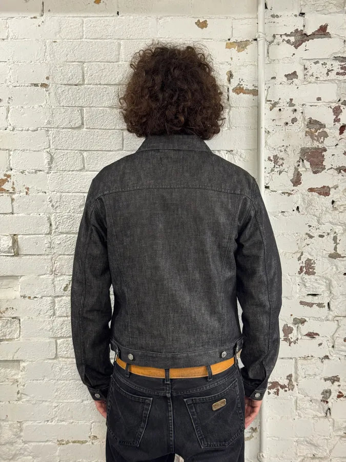 2000s Helmut Lang Classy Grey Denim Jacket pHCnrzW 2