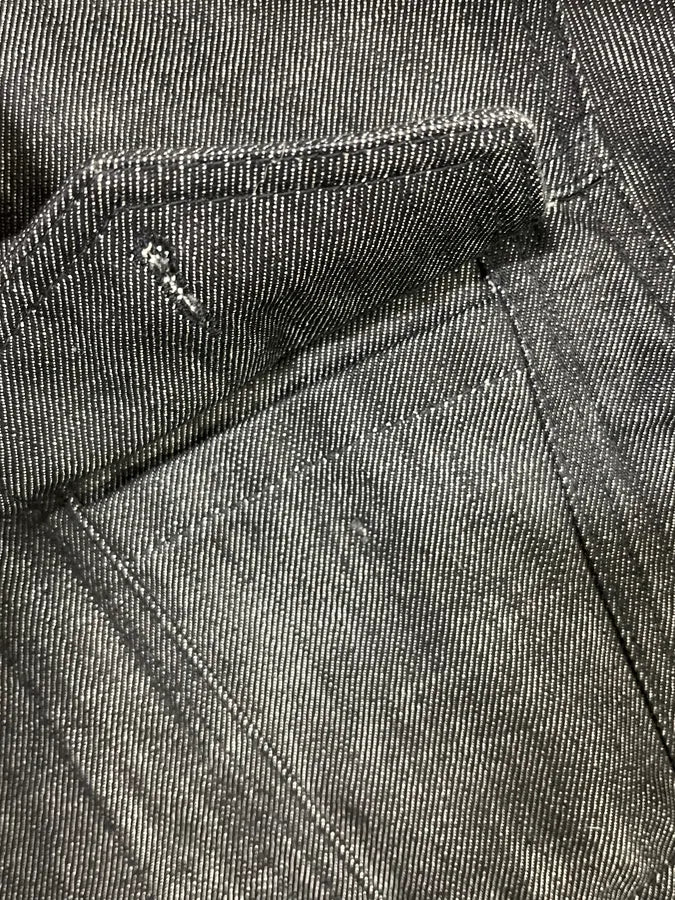 2000s Helmut Lang Classy Grey Denim Jacket pHCnrzW 11