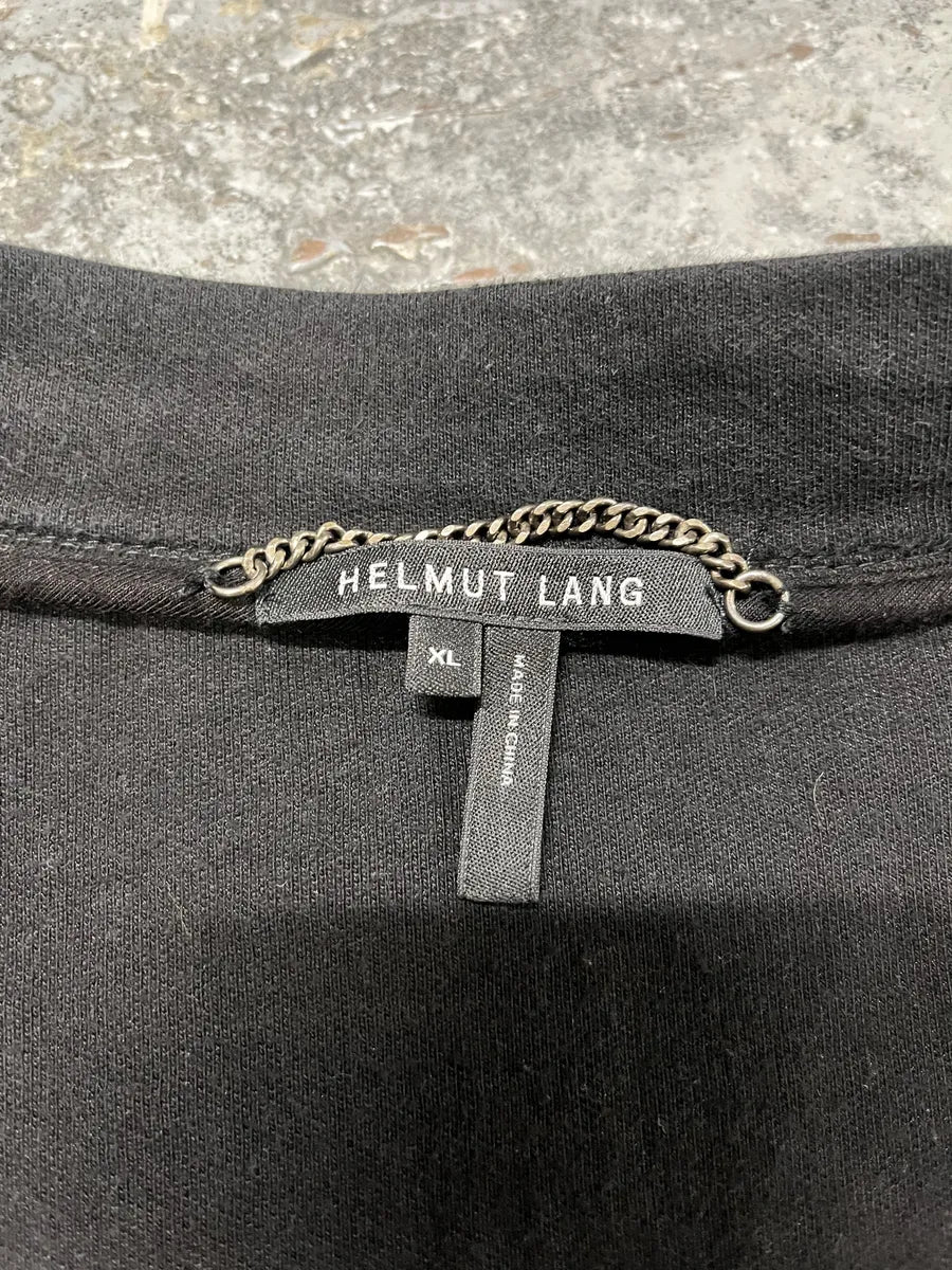 Helmut Lang Cozy Black Shadow Sweater (XL) RKaoyCU 5