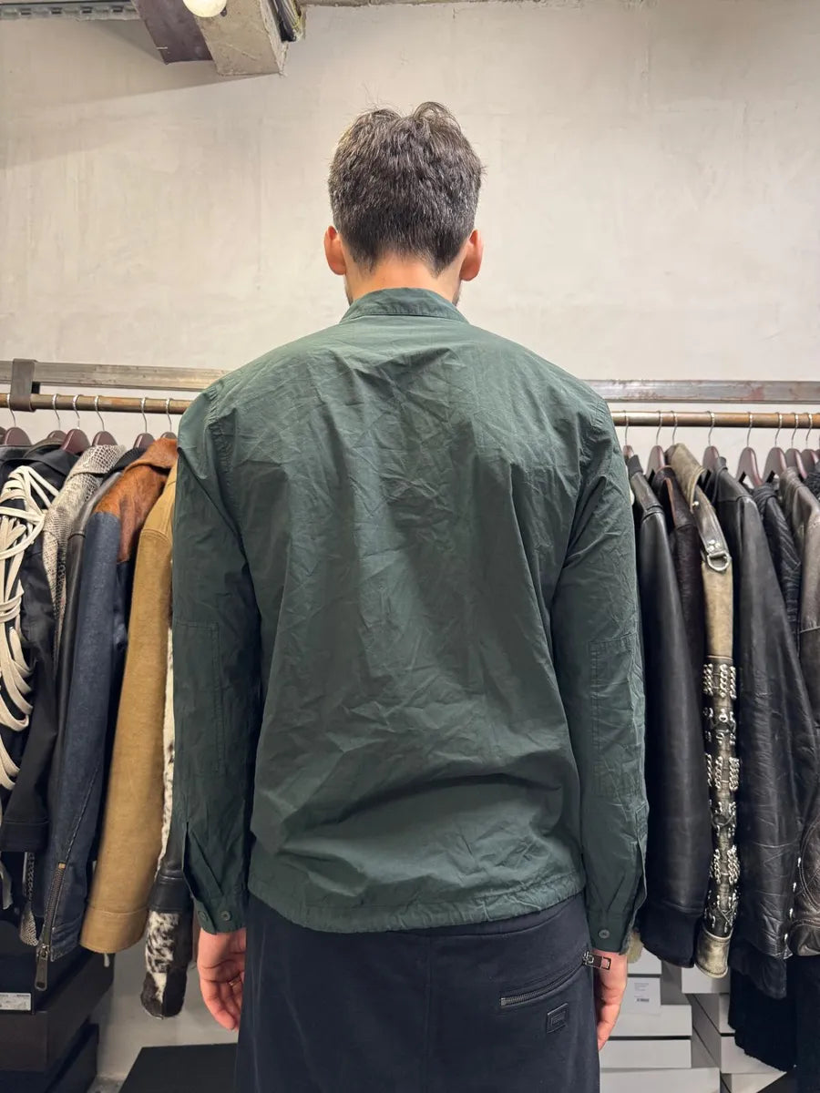 Helmut Lang Dark Green Tactical Shirt XQzEqyA 3