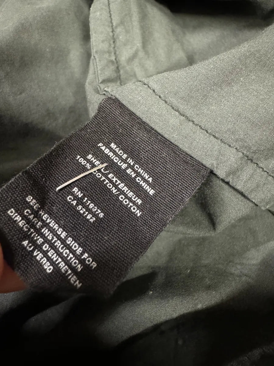 Helmut Lang Dark Green Tactical Shirt XQzEqyA 7