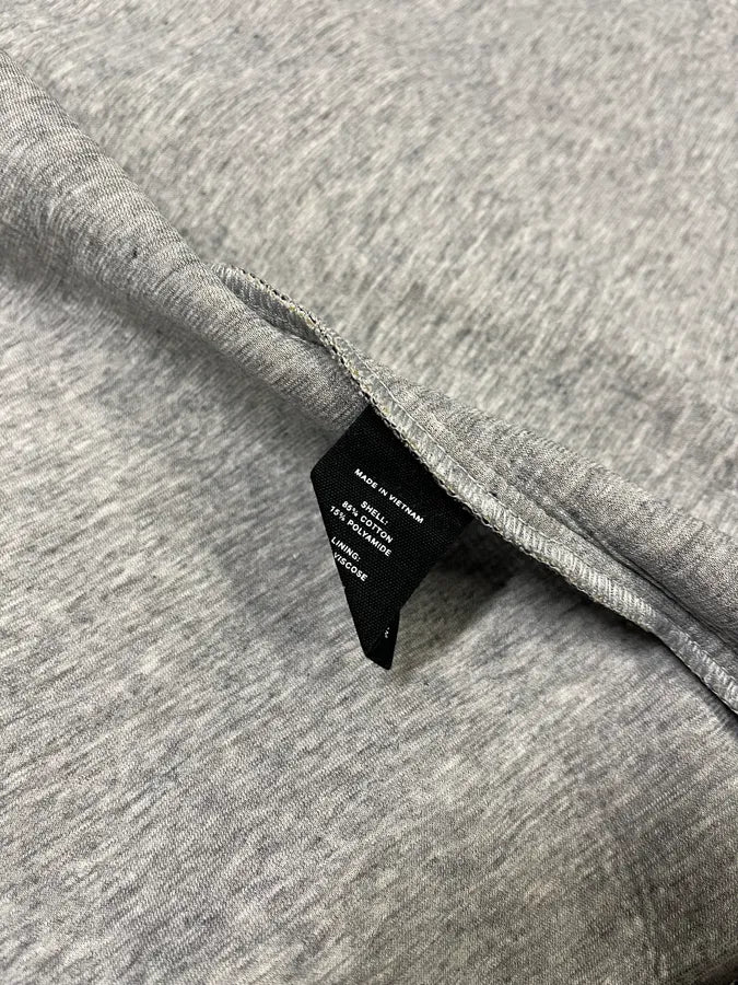 Helmut Lang Grey Black Lined Zipped Hoodie (L/XL) mEAeLUe 12