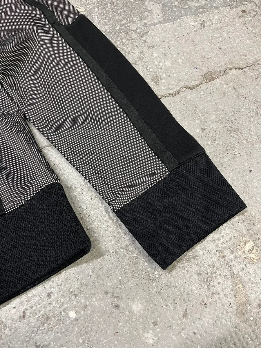 Helmut Lang Grey Black Lined Zipped Hoodie (L/XL) mEAeLUe 5