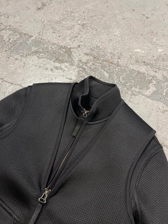 Helmut Lang Jacket & Vest Black Biker Combo CwknZHP 4