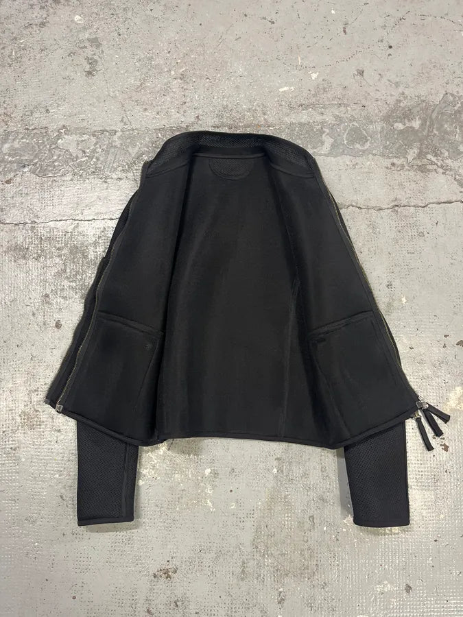 Helmut Lang Jacket & Vest Black Biker Combo CwknZHP 9