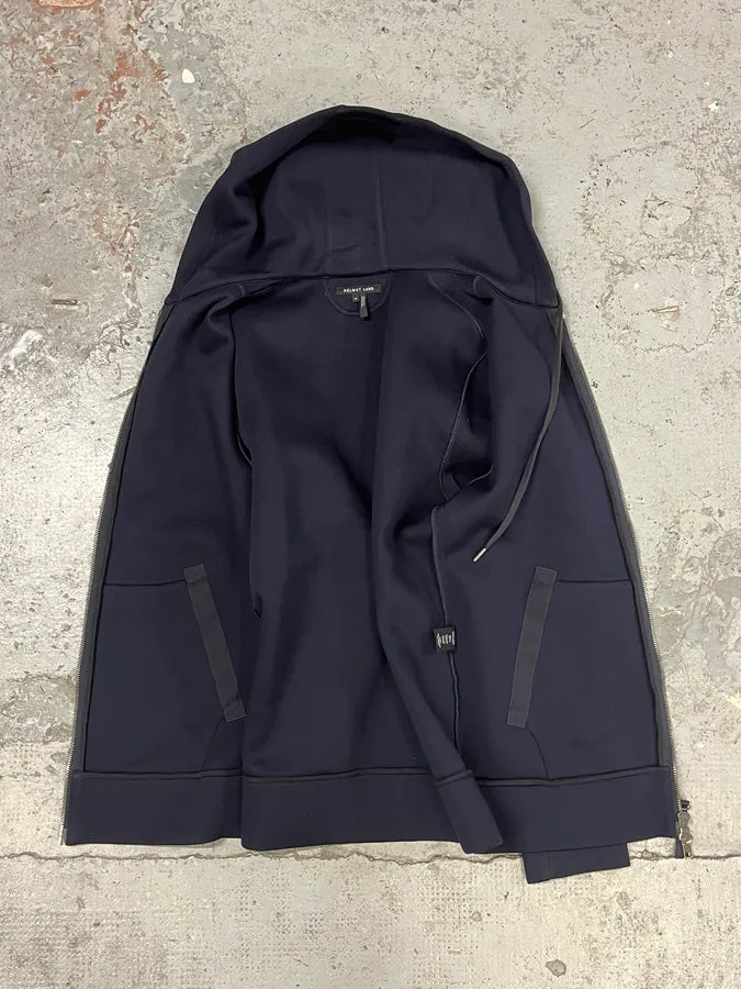 Helmut Lang Navy Tape Zip-up Hoodie gZOZUZh 7