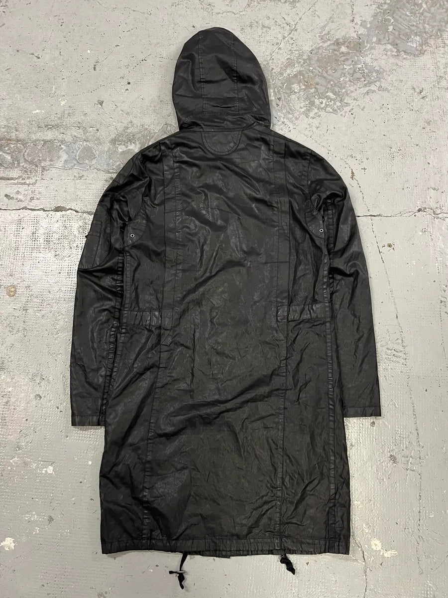 Helmut Lang Raining Avant-Garde Obscure Black Parka Jacket umqsXBc 7