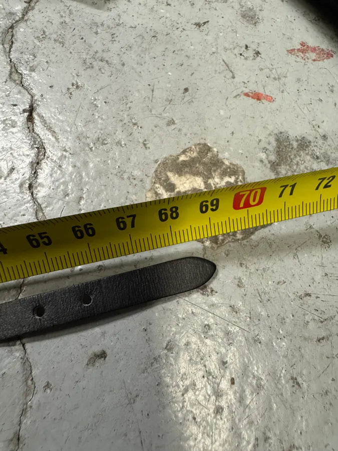 Hermes Behapi Black Leather Bracelet dYxdBCh 11