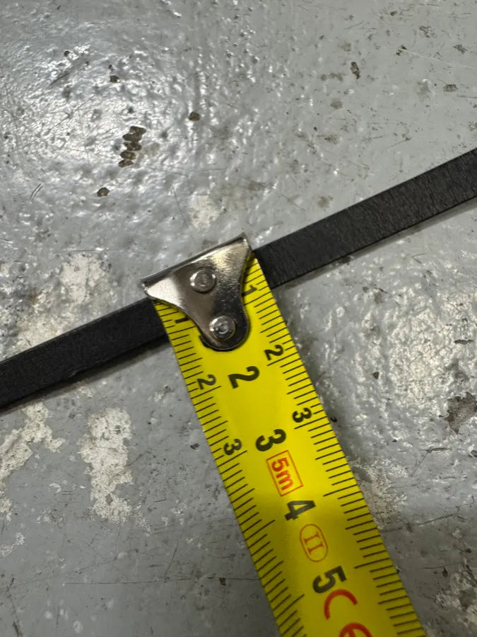 Hermes Behapi Black Leather Bracelet dYxdBCh 12