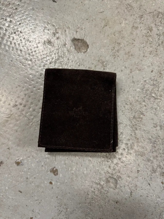 Hermes Behapi Black Leather Bracelet dYxdBCh 6