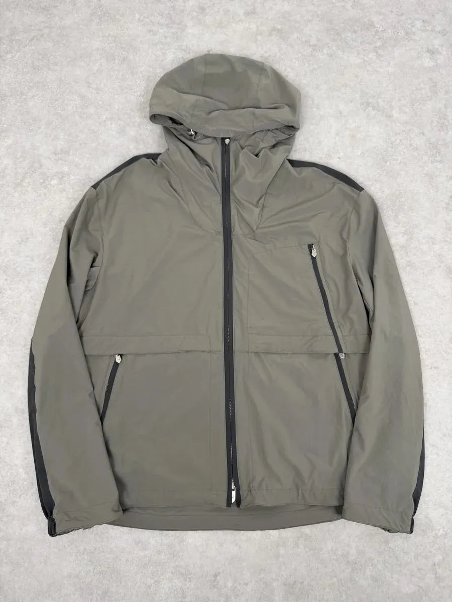 Hermes Faded Grey Light Windbreaker Jacket yDfWMUD 0
