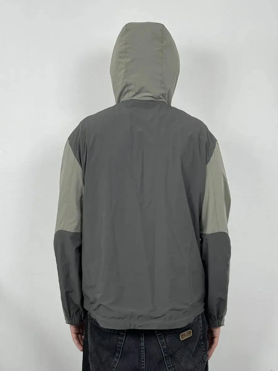 Hermes Faded Grey Light Windbreaker Jacket yDfWMUD 3