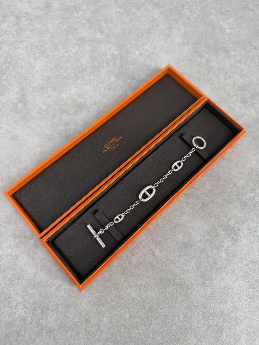 Hermès Anchor Chain H Bracelet fGMwMoq 0