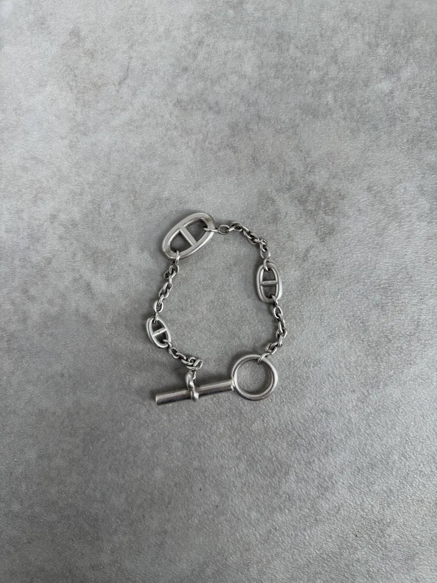Hermès Anchor Chain H Bracelet fGMwMoq 6