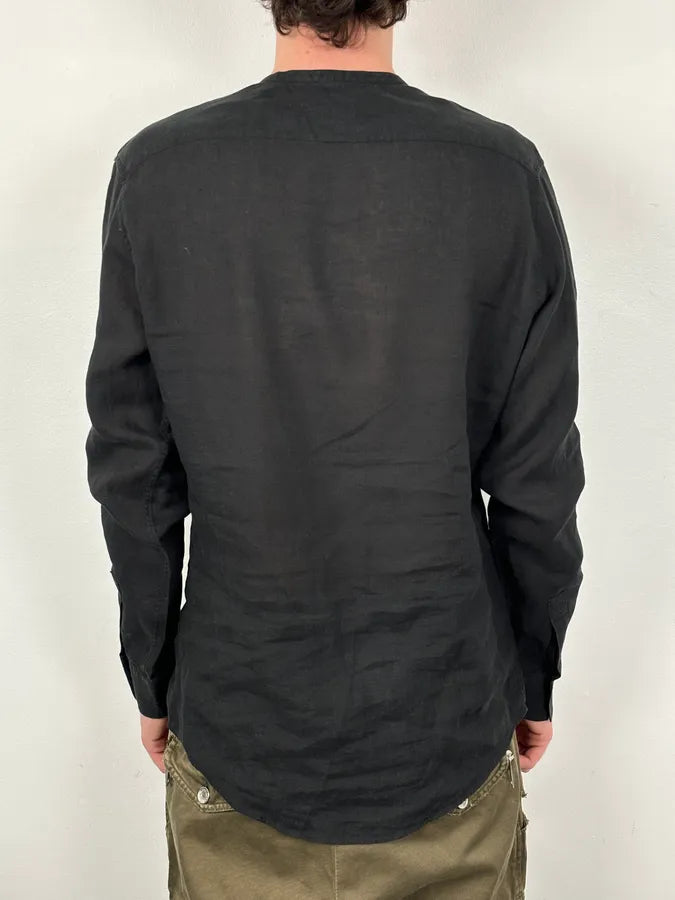 Hermès Black Linen Shirt  fPnqCmy 2