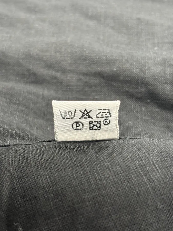 Hermès Black Linen Shirt  fPnqCmy 11